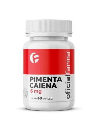 Pimenta Caiena 6mg 30 Cápsulas