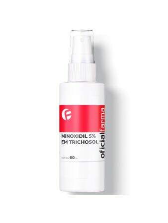 Minoxid 5% Em Trichosol Cabelos E Barba (Sem álcool) 60mL