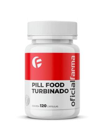 Pill Food Turbinado 120 Cápsulas