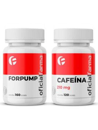 Forpump Vasodilatador 160 Cápsulas + Cafeína 210mg 120 Cápsulas