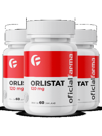 3 Orlistate 120Mg 60 Cápsulas