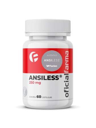 Ansiless® 250mg 60 Cápsulas Com Selo de Autenticidade