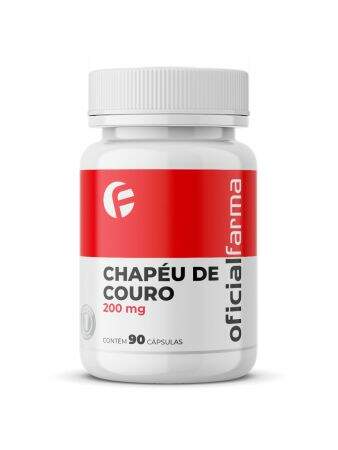 Chapéu de Couro 200mg 90 Cápsulas