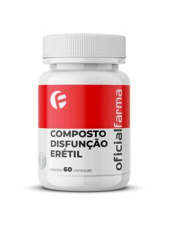 Composto Disfunção Erétil 60 Cápsulas