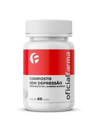 Composto "Sem Depressão" 60 Doses - Prescrição Dr. Leandro Almeida