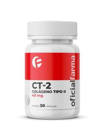 CT-2 Colágeno Tipo II 40mg 30 Doses