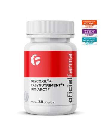 Glycoxil® + Exsynutriment® + Bio-Arct® 30 Caps Com Selo de Autenticidade