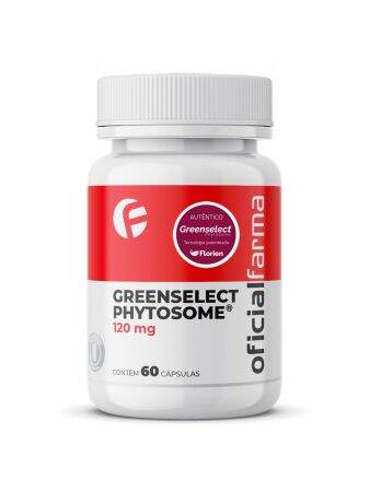 Greenselect Phytosome® 120mg 60 Cápsulas com Selo de Autenticidade