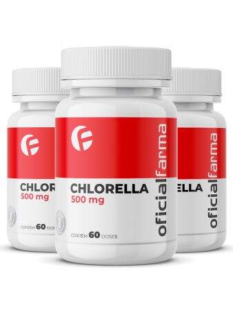 3 Chlorella 500Mg 60 Doses