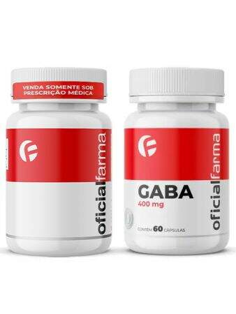 Melatonina 5mg 100 Doses + Gaba 400mg 60 Cápsulas