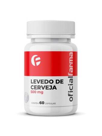 Levedo De Cerveja 500Mg 60 Cápsulas