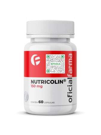 Nutricolin® 150mg 60 Cápsulas com Selo de Autenticidade