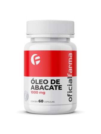 Óleo de Abacate 1000mg 60 Cápsulas