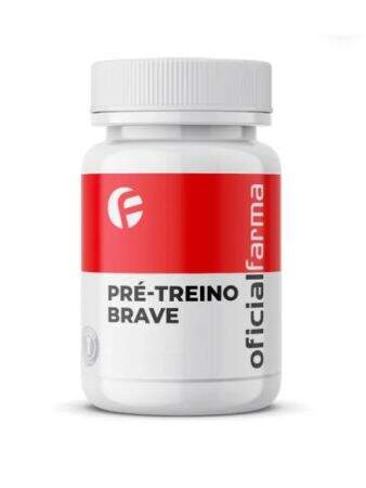 Pré-Treino Brave 60 Cápsulas By Gabi Dezan (Influenciadora)