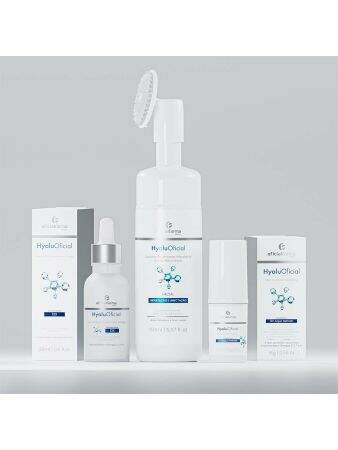 Kit Hyalu Espuma + Sérum Volumizador 12x + Stick Ácido Hialurônico 