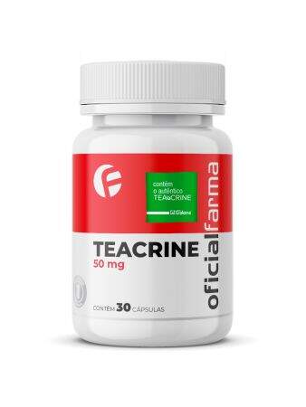 Teacrine® 50Mg 30 Cápsulas Com Selo de Autenticidade