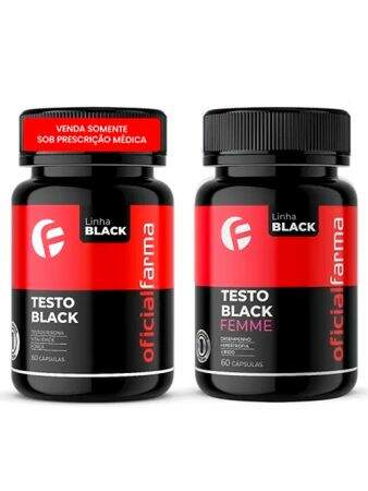 Pack Casal (Testo Black + Testo Black Femme)